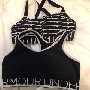 Lot of 2 under armour sport bra